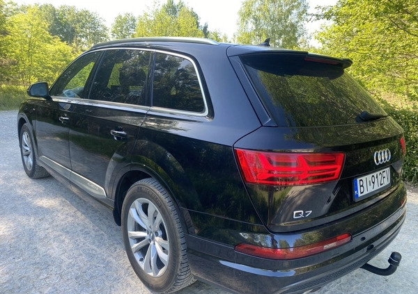 Audi Q7 cena 164900 przebieg: 181000, rok produkcji 2018 z Biała Rawska małe 781